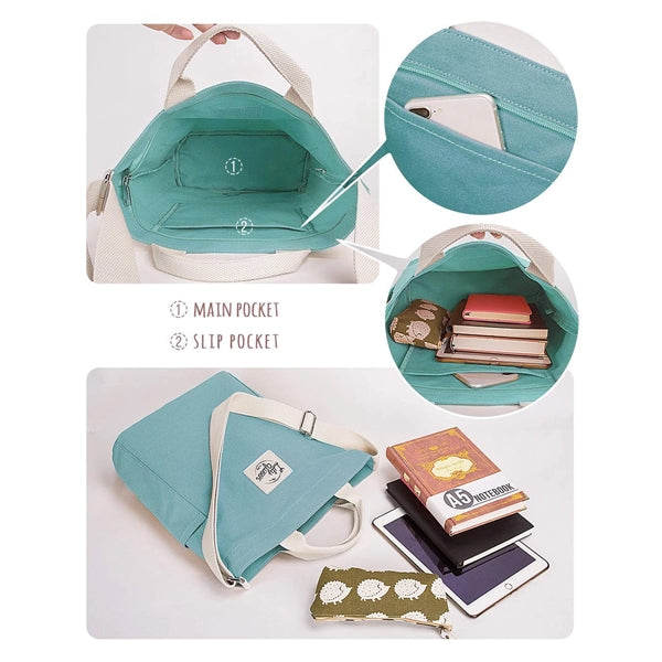 Women Canvas Tote Handbags
