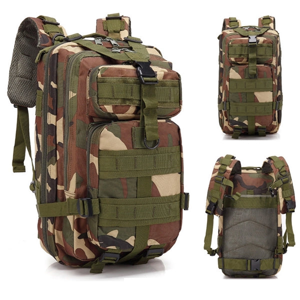 30L Custom Biking Daypack Outdoor Tactical Backpack