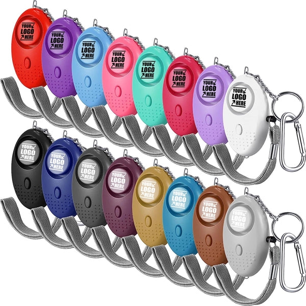 LED Light Emergency Self-Defense Alarm Keychain