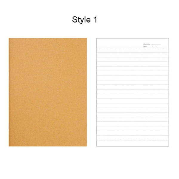 A5 Retro Kraft Paper Thin Notebook