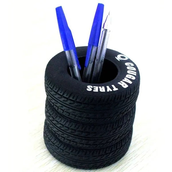 Car Tire Shape Pencil Holder