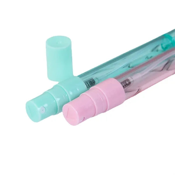 0.16OZ Candy Colored Plastic Ballpoint Pen With Spray Head