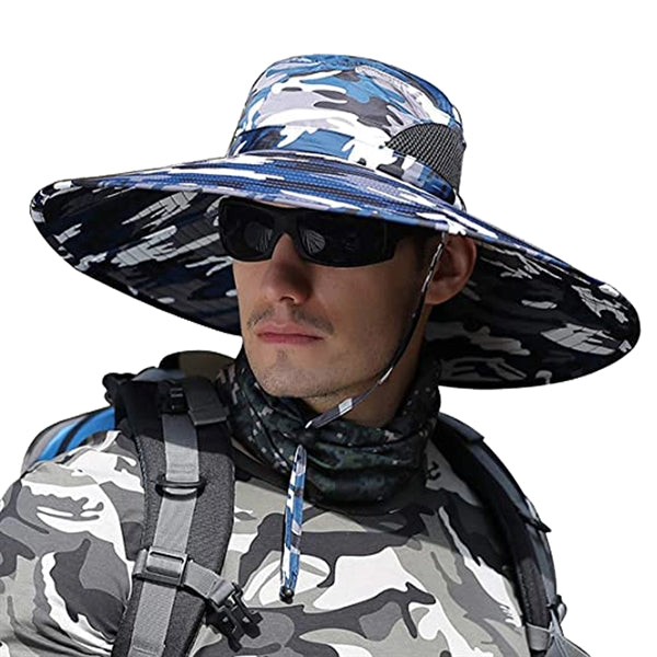 Men Wide Brim Sun Hat