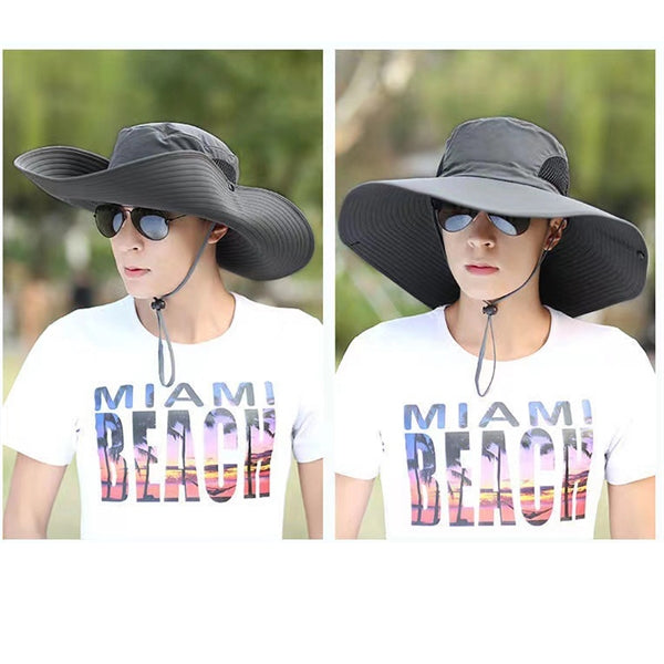 Men Wide Brim Sun Hat