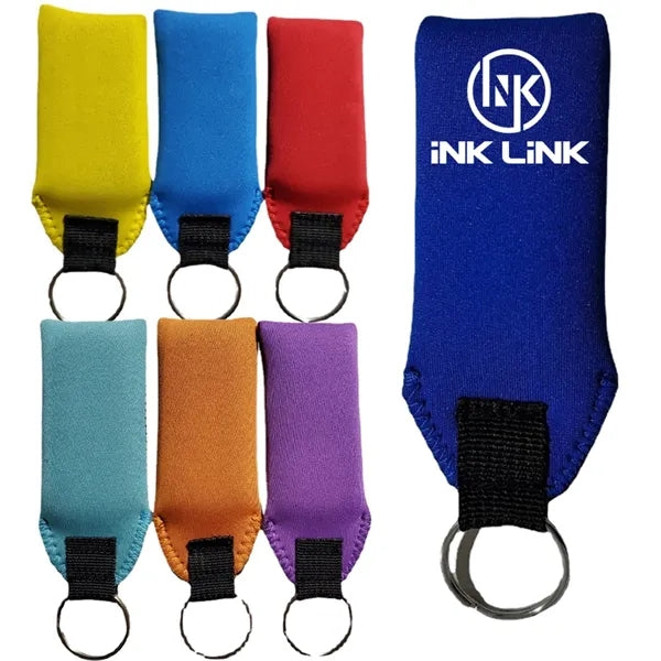 Floating Neoprene Boat Keychain