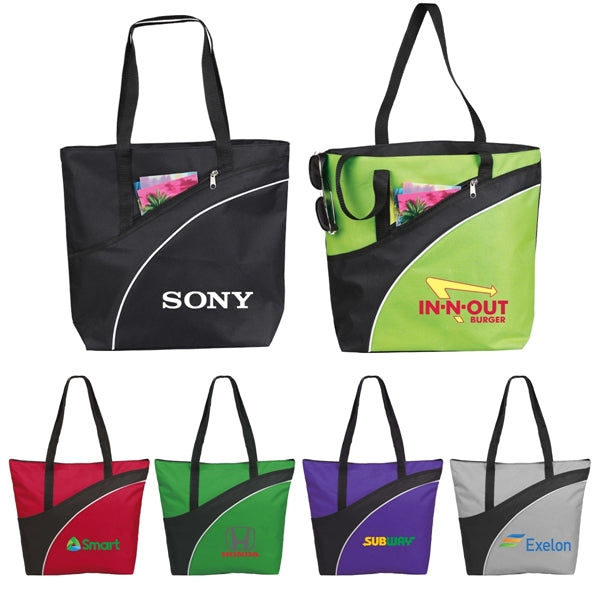 Monica Zippered Travel Tote Bag