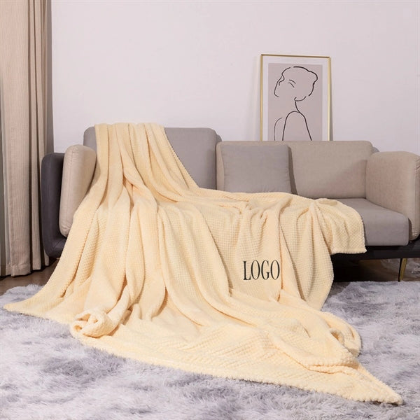 Flannel Pineapple Blanket