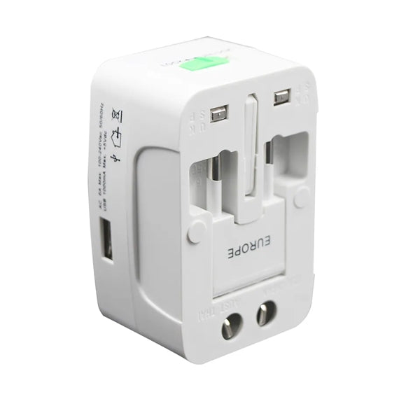 Portable UniversalTravel Plug Adaptor Wall Charger with USB