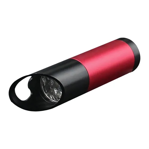 Logo Bottle Opener Mini LED Flashlight