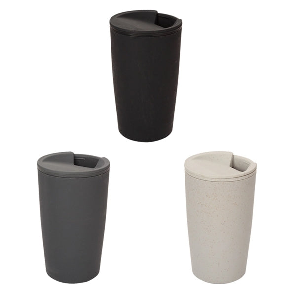 Wheat Straw Coffee Cup with Lid