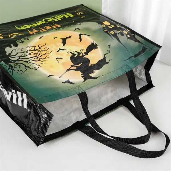 Thick waterproof coated woven bag