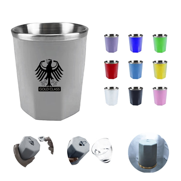 Stainless Steel+Silicone Instant Freeze Cooling Cup