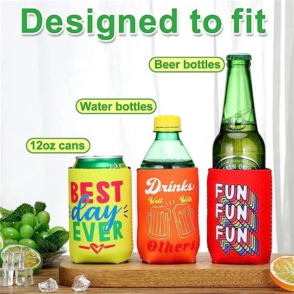 12 oz Premium 4mm Collapsible Can Coolers