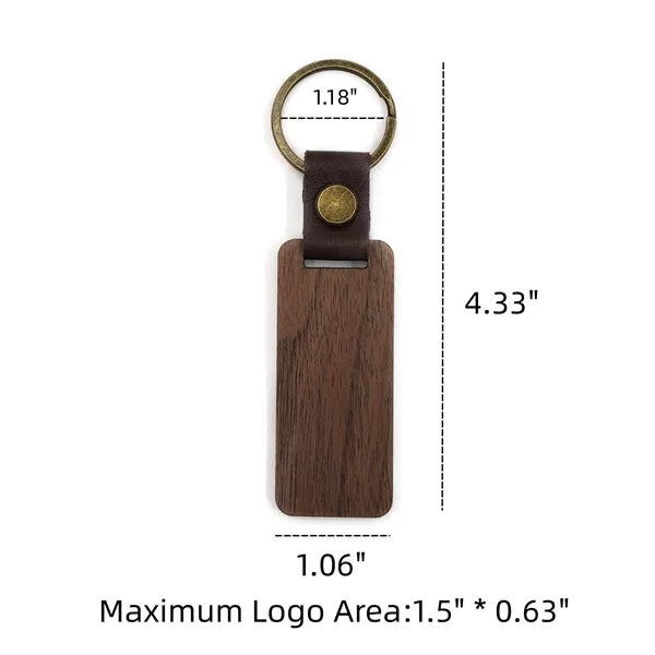 Wood Key Chain