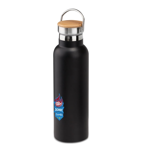 Smith 20oz Stainless Steel Bamboo Cap Water Bottle