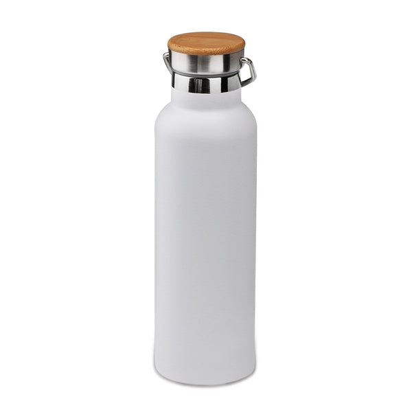 Smith 20oz Stainless Steel Bamboo Cap Water Bottle