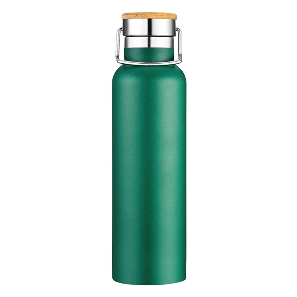 Smith 20oz Stainless Steel Bamboo Cap Water Bottle
