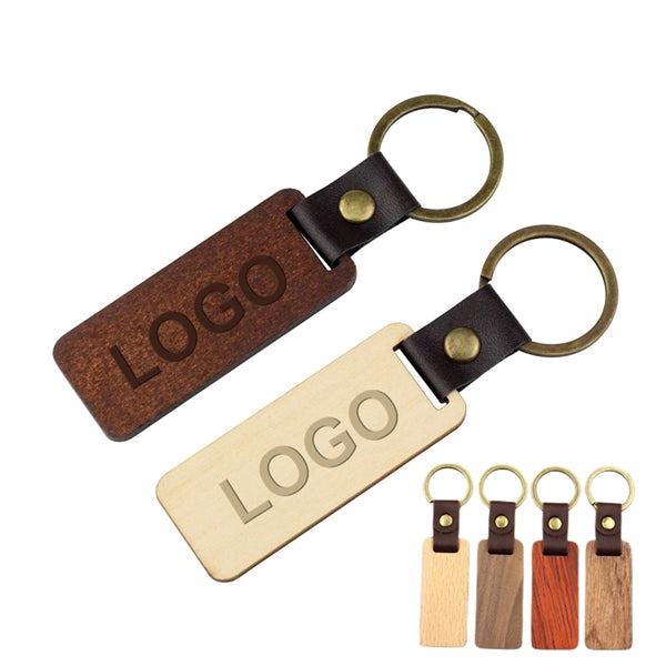 Wood Key Chain