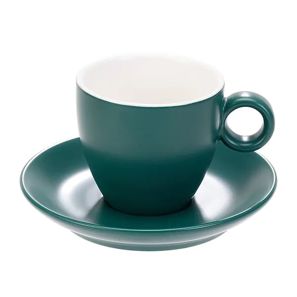 6 oz. Cups with Saucer for Latte Coffee