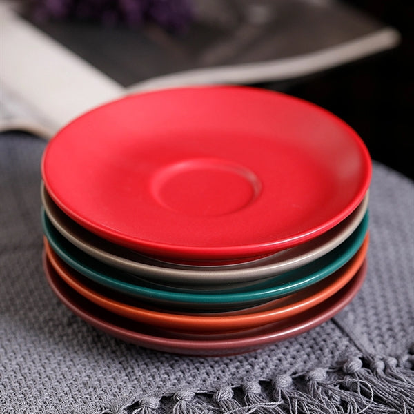 6 oz. Cups with Saucer for Latte Coffee