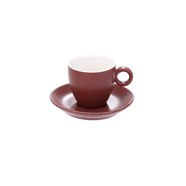 6 oz. Cups with Saucer for Latte Coffee