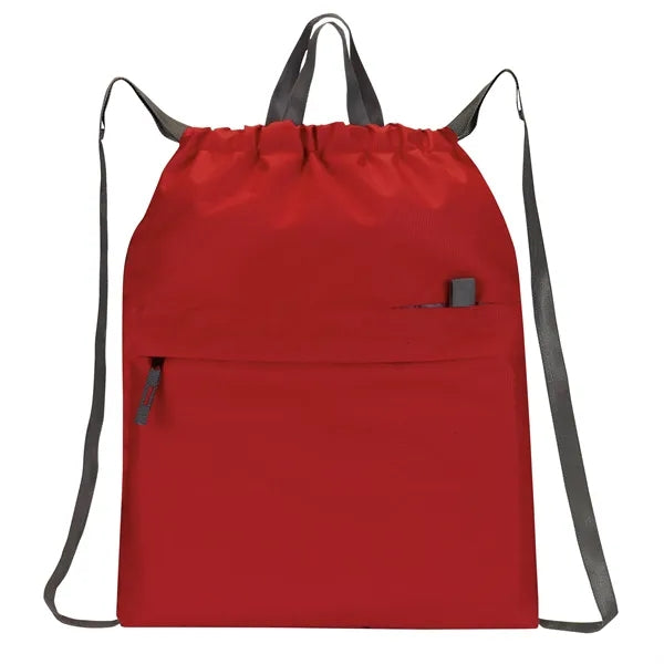 Contempo Drawstring Backpack