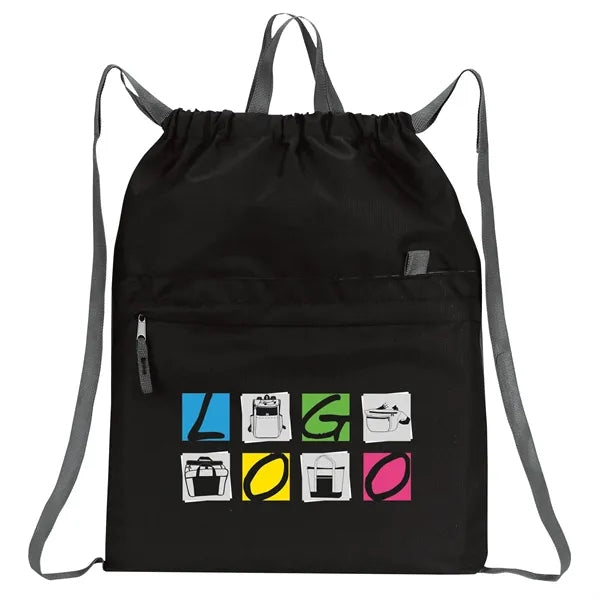Contempo Drawstring Backpack