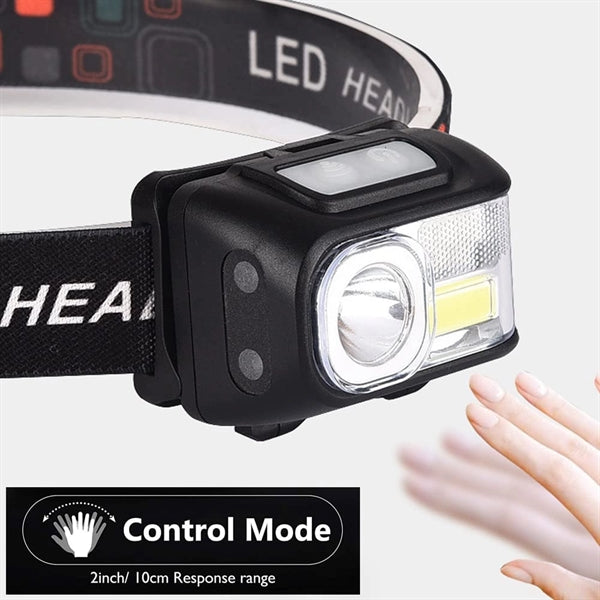 Outdoor Torch Headlight with Adjustable Headband
