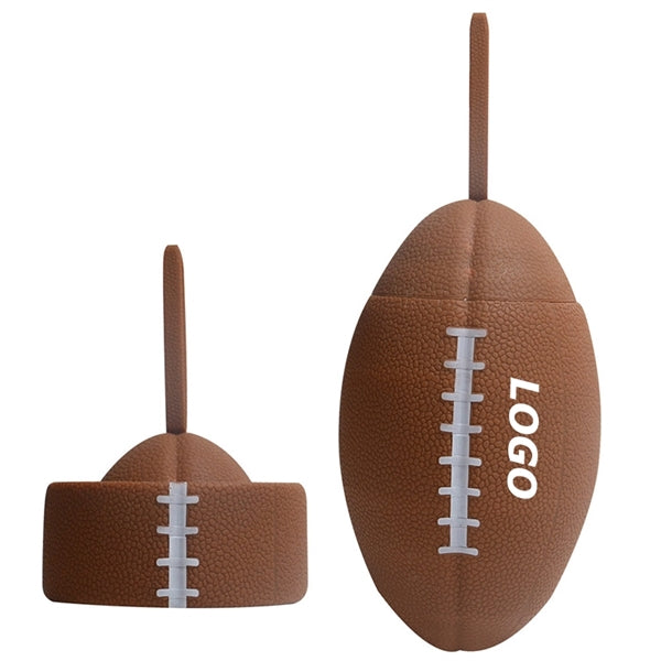 Collapsible Football Water Bottle