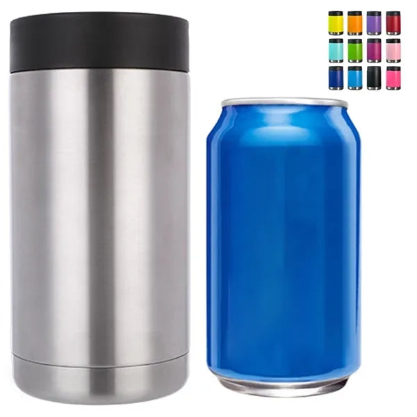 Stainless Steel Insulated Beer Can Cooler-16 oz