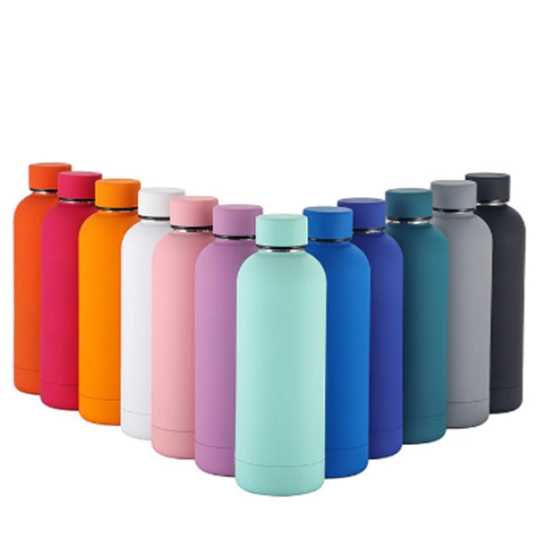 Stainless Steel Frosted Water Bottle 26oz