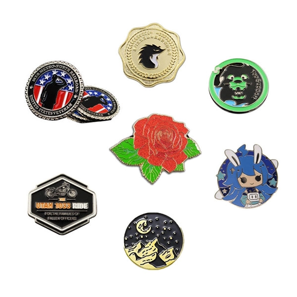 1.25" Metal Lapel Pin