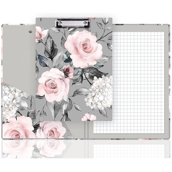 Clipboard Folio with Refillable Lined Notepad