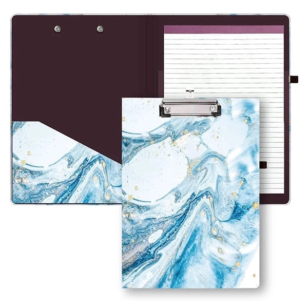 Clipboard Folio with Refillable Lined Notepad