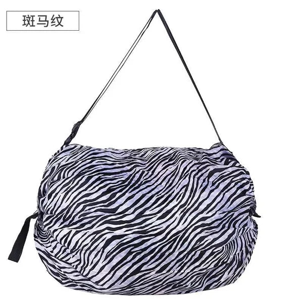 Leopard Camouflage Large Capacity Shopping Bag