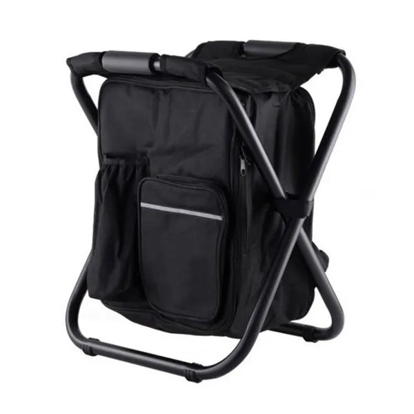 Folding Chair With Cooler Bag