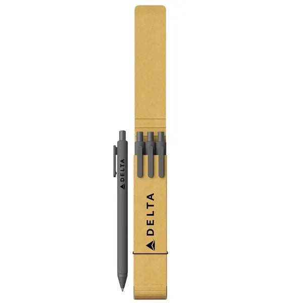 3-Piece Alix Pen Set with Recyled Case