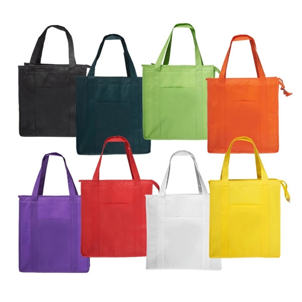 Insulated Cooler Bag with Front Pocket