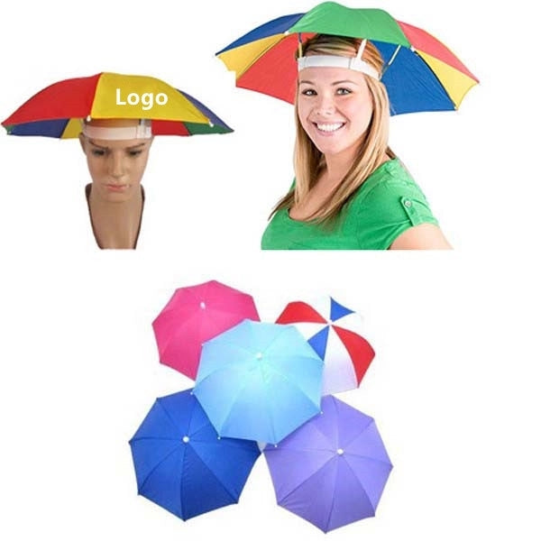 Umbrella Hats with Elastic Band