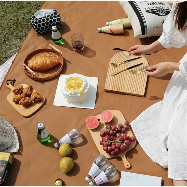 Picnic Beach Blanket Portable with Carry Strap