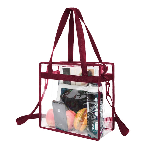 Clear Stadium Approved Tote Bags
