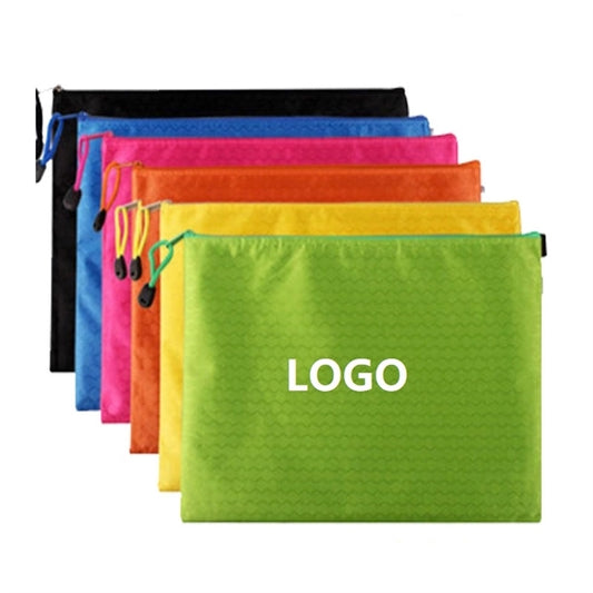 A4 Waterproof Zipper File Bags