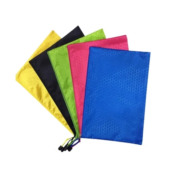 A4 Waterproof Zipper File Bags