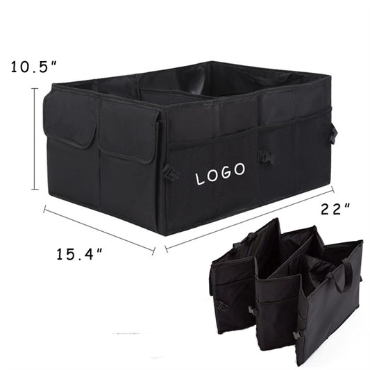 Collapsible Oxford Cloth Car Trunk Storage Bag With Handle