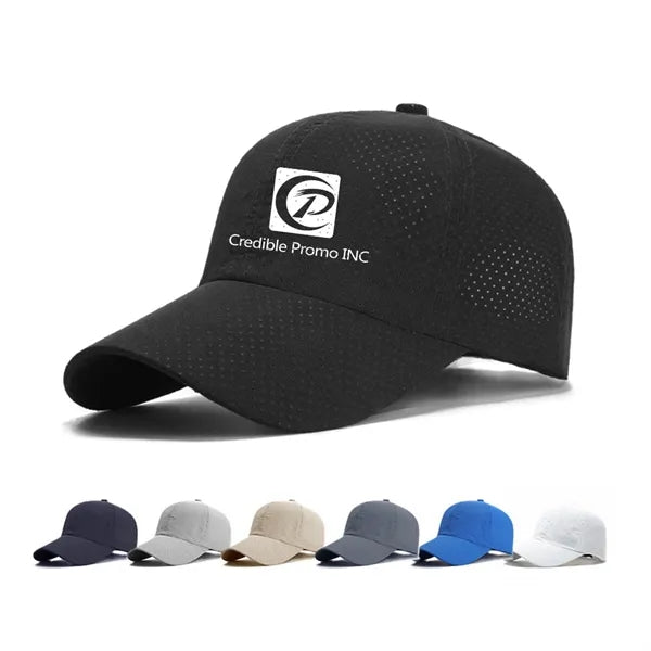 Lightweight Quick Dry Performated Cool Breathable Cap