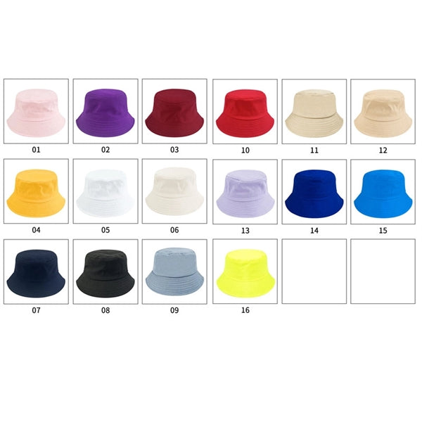 Unisex 100% Cotton Twill Bucket Hat