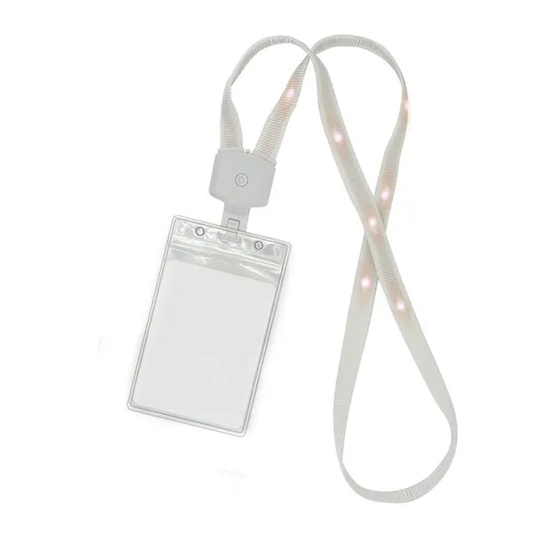 Shape Acrylic Remote Control LED Lanyard