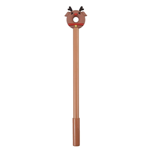 Christmas Themed Doughnut-shaped Neutral Pen