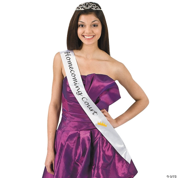 Printed Party Satin Sash- Premium Version