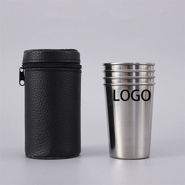 Stainless Steel Wine Cup Set